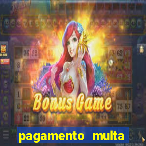 pagamento multa detran mg